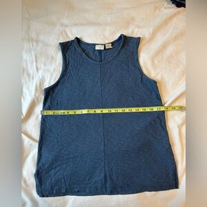 St. Tropez Blue Sleeveless Top